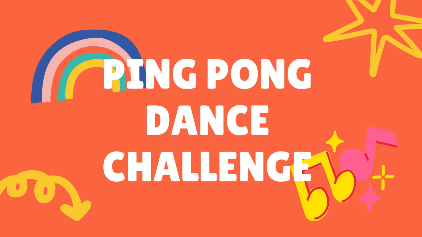 Ping Pong Dance Challenge